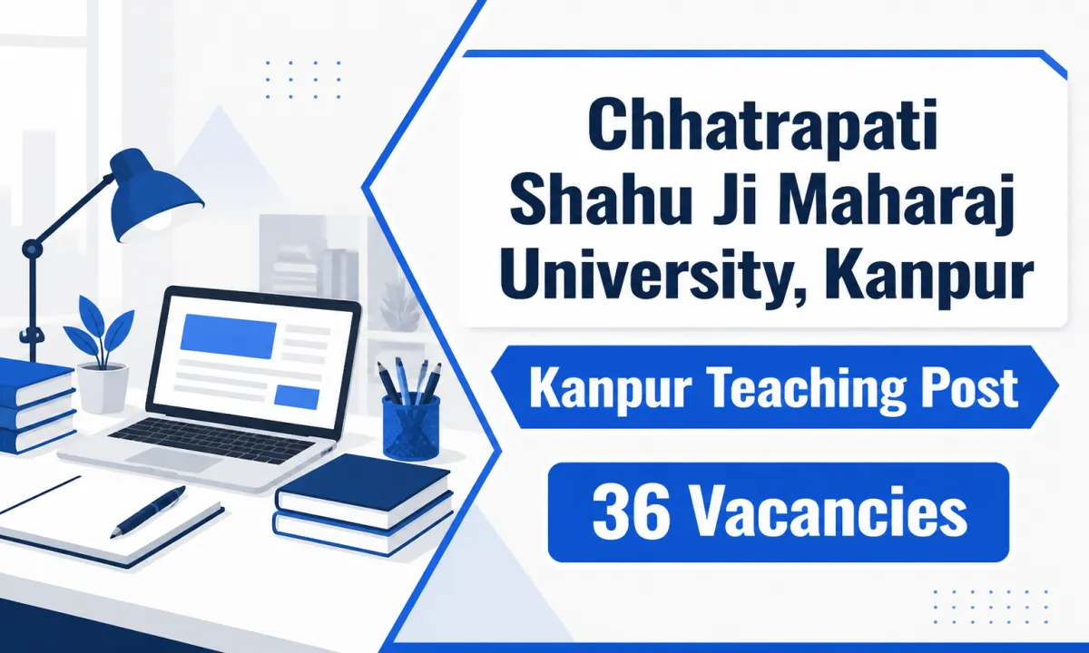 Kanpur Teaching Post Recruitment 2026